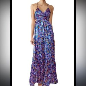 ba&sh Vibrant Floral maxi dress xs
